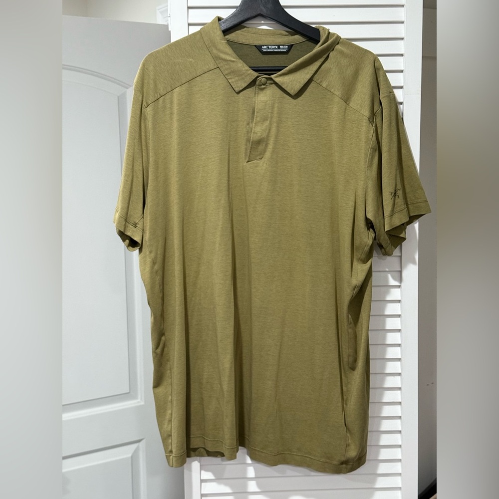 Men's Olive Green Polo Shirt